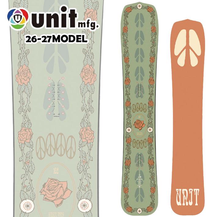 UNIT mfg unit WARLOCK 162cm スノーボード 予約 26-27 ユニット スノーボード Unit Warlock ウォーロック 162cm