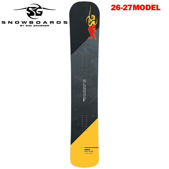 予約 26-27 SG スノーボード エスジー SNOWBOARDS FORCE PRO TEAM