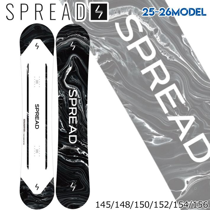 154cm ラスト1本！ 25-26 SPREAD スノーボード グラトリ BX SNOWBOARD