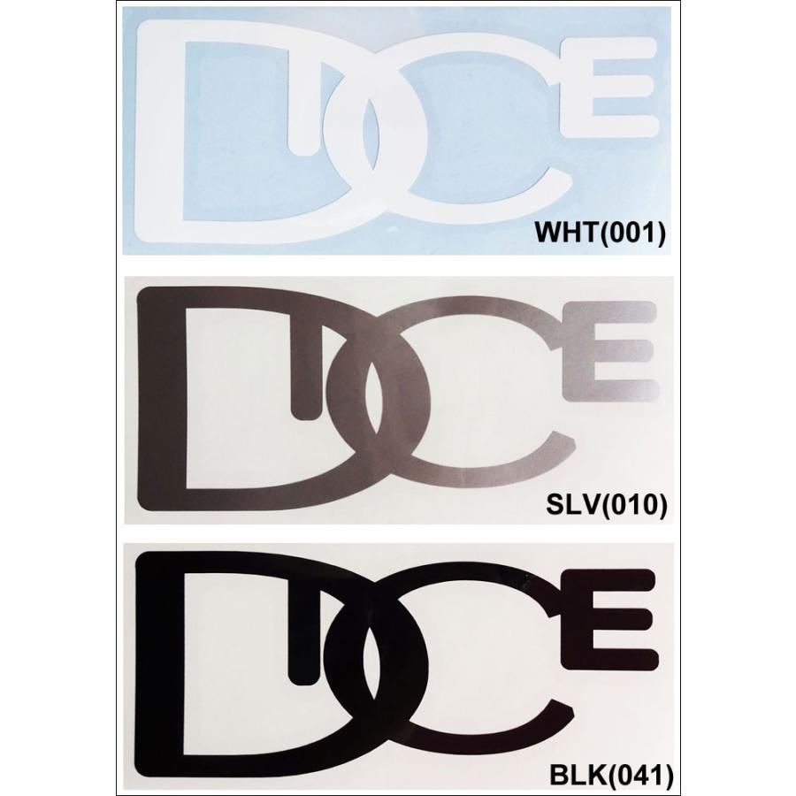 DICE ダイス STICKER ダイカット ロゴ / Mサイズ カッティング ステッカー シール デカール 転写 スノーボード スノボー アクセサリー｜follows｜02