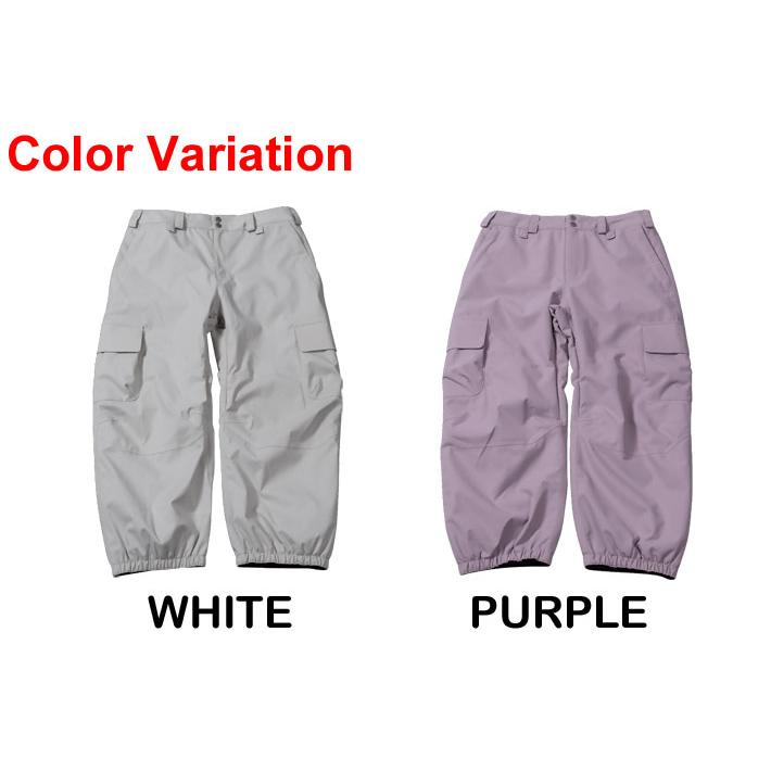 23-24 AA HARDWEAR ダブルエー ハードウェア ウェア パンツ スノーボード UTILITY BAGGY PANTS バギーパンツ ウエア ユニセックス 日本正規品｜follows｜03