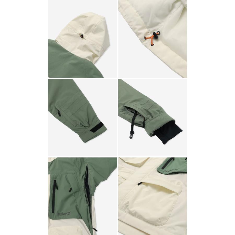 24-25 Hurley ウェア ジャケット ハーレー スノーボード メンズ 24-25 Hurley ウェア ジャケット ハーレー スノーボード メンズ