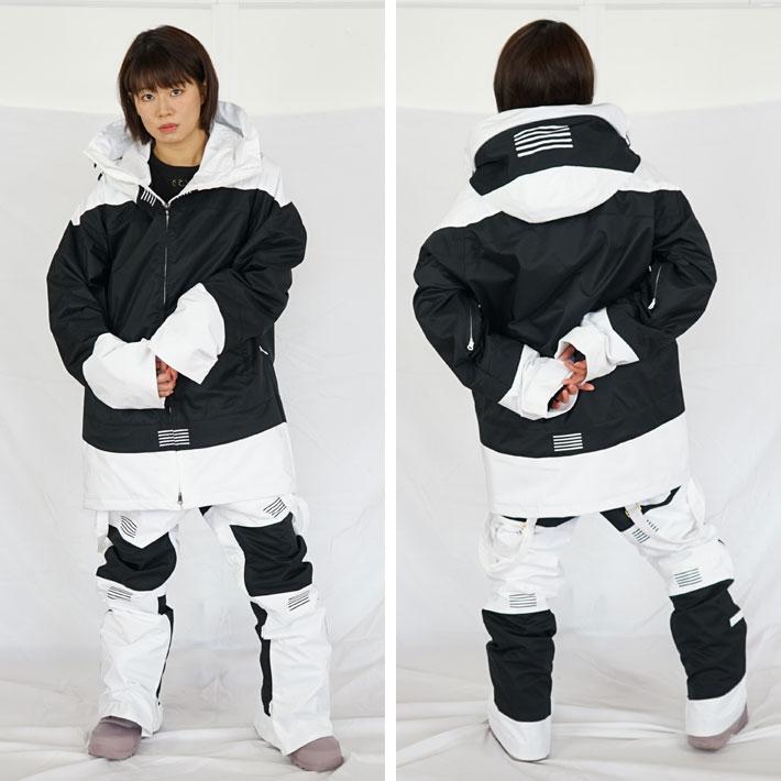 在庫限り 24-25 MARQLEEN マークリーン  GALAXXY JACKET ギャラクシー ジャケット MQ05000 ユニセックス  スノーボードウェア 000／990 | MARQLEEN | 04