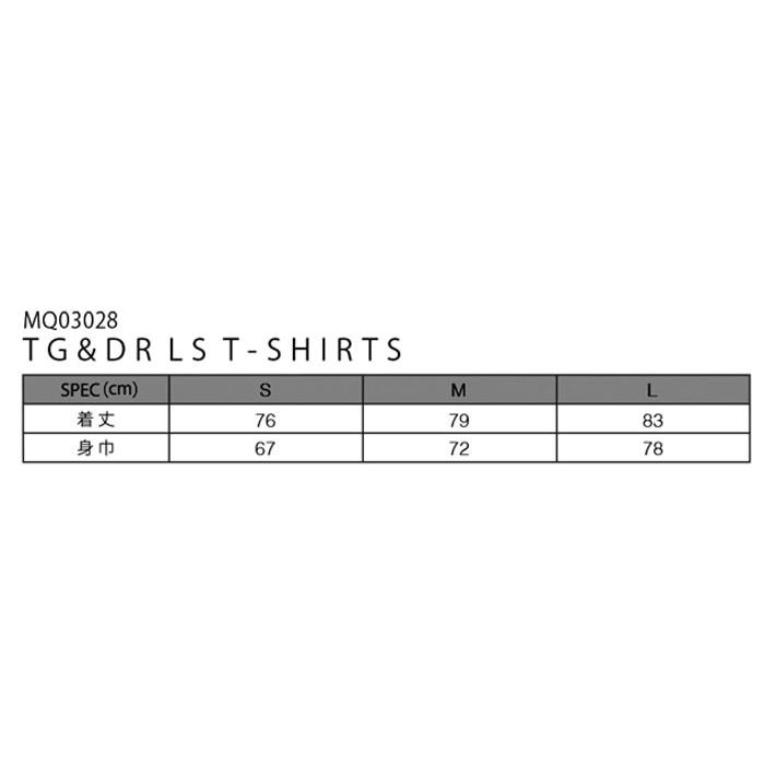 [即出荷] 23-24 MARQLEEN マークリーン 長袖Tシャツ ビッグシルエット MQ03028 TG＆DR LST 長袖Tシャツ ロンTトップス ユニセックス  000／990／001／991｜follows｜04