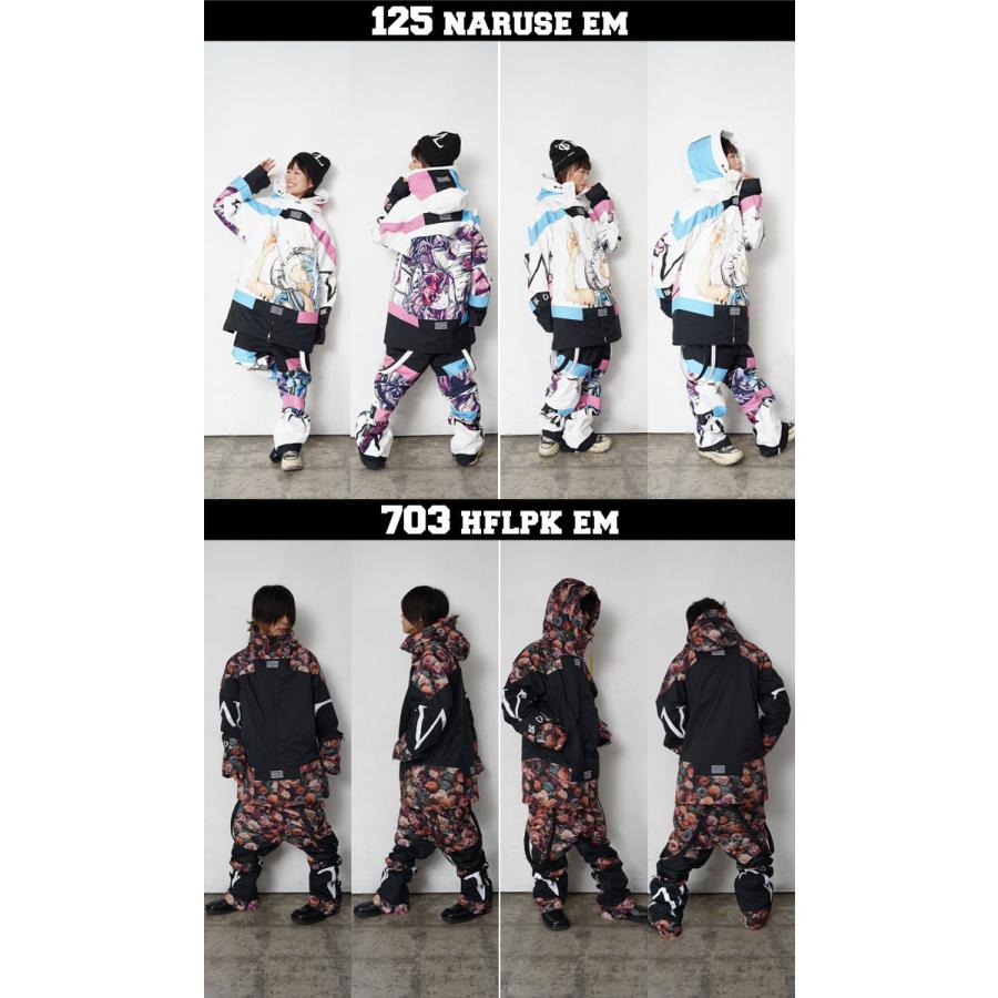 予約商品 26-27 マークリーン ギャラクシー ジャケット イーエム GALAXXXY JACKET EM MQ07000EM スノーボードウェア ユニセックス 125／703／001／991 MARQLEEN_5