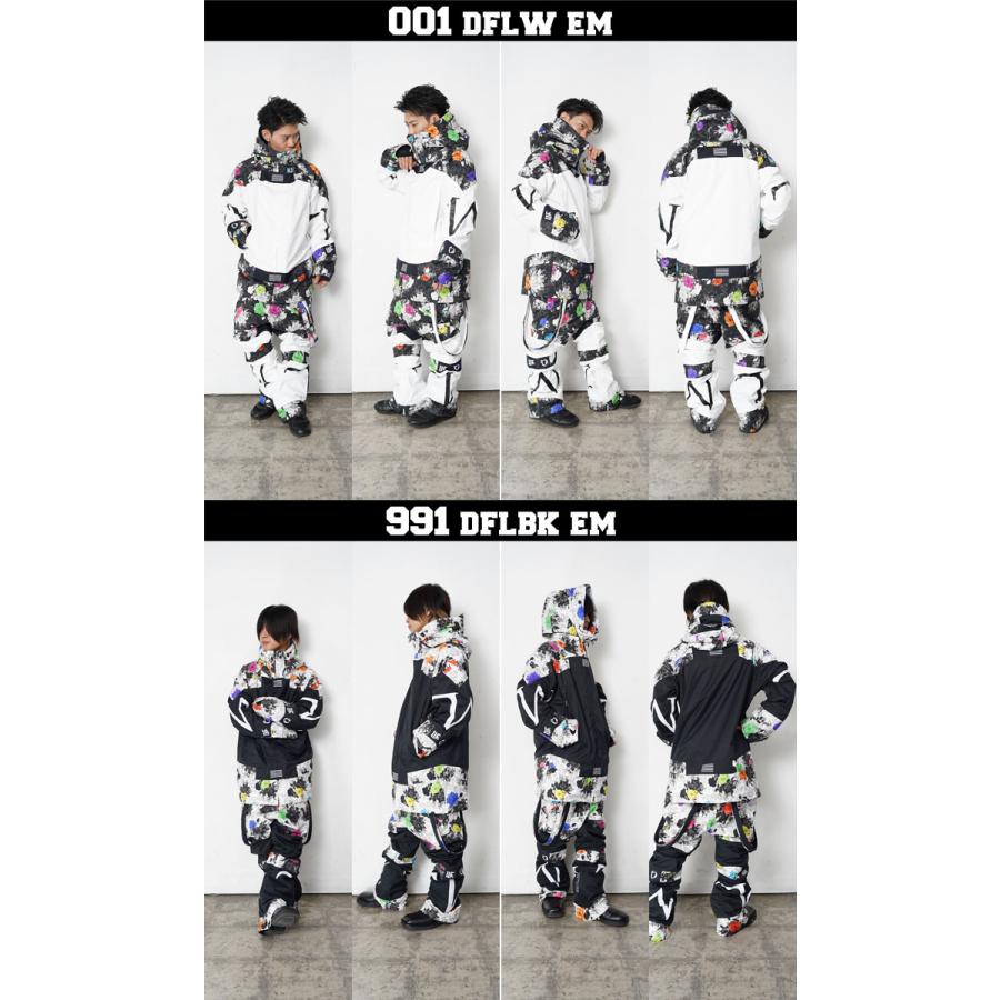 予約商品 26-27 マークリーン ギャラクシー ジャケット イーエム GALAXXXY JACKET EM MQ07000EM スノーボードウェア ユニセックス 125／703／001／991 MARQLEEN_6