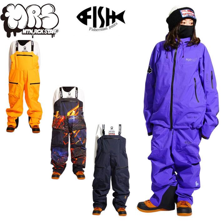 新品★未使用(試着だけ)マウンテンロックスター　スノーウエア　パンツ 予約 26-27 マウンテンロックスター ウェア Mtn. Rock Star FISHERMAN