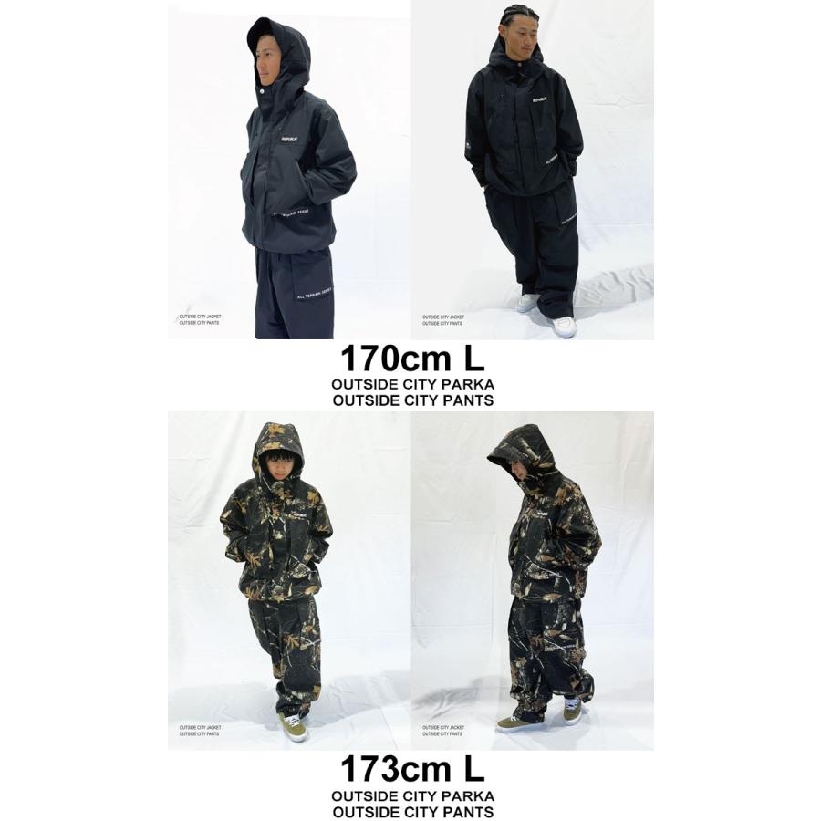 25-26 REPUBLIC & CO ウェア リパブリック OUTSIDE CITY PARKA