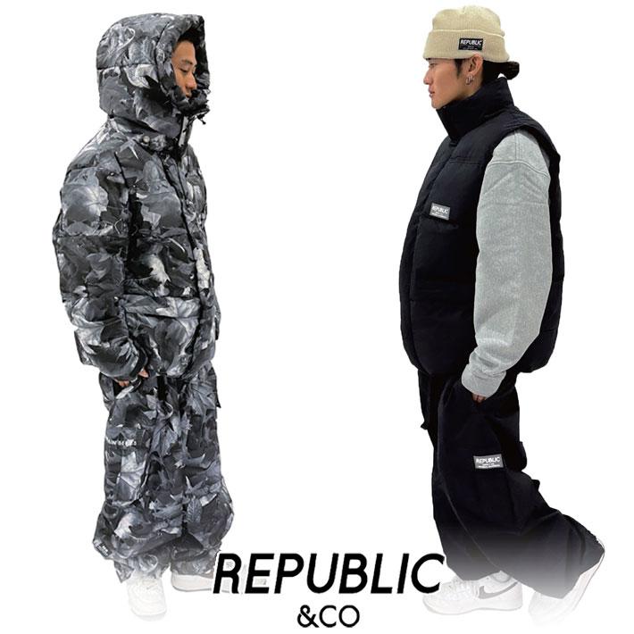 最終価格REPUBLIC＆CO リパブリック チャンバーカーゴパンツ 在庫限り 24-25 REPUBLIC &CO リパブリック ウェア パンツ 7TH CHAMBER