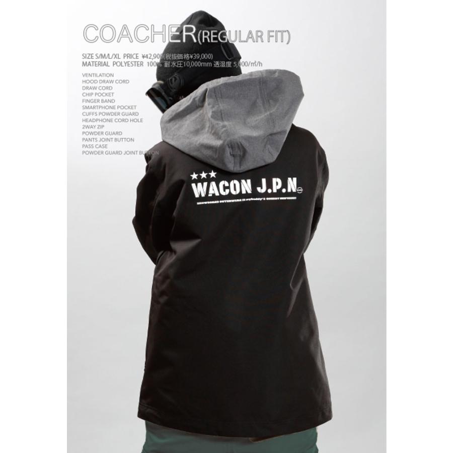 25-26 WACON ウェア ジャケット ワコン スノーボード メンズ COACHER