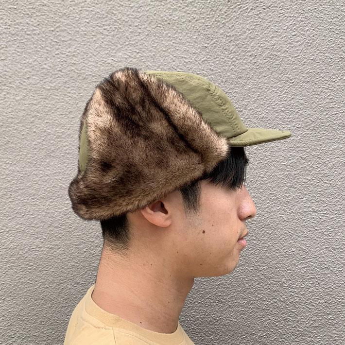 PINKラスト1点 eb's エビス FUR CAP ファーキャップ 4200412 耳当て付きキャップ 帽子 スノーボード スノボー 防寒 2023｜follows｜07