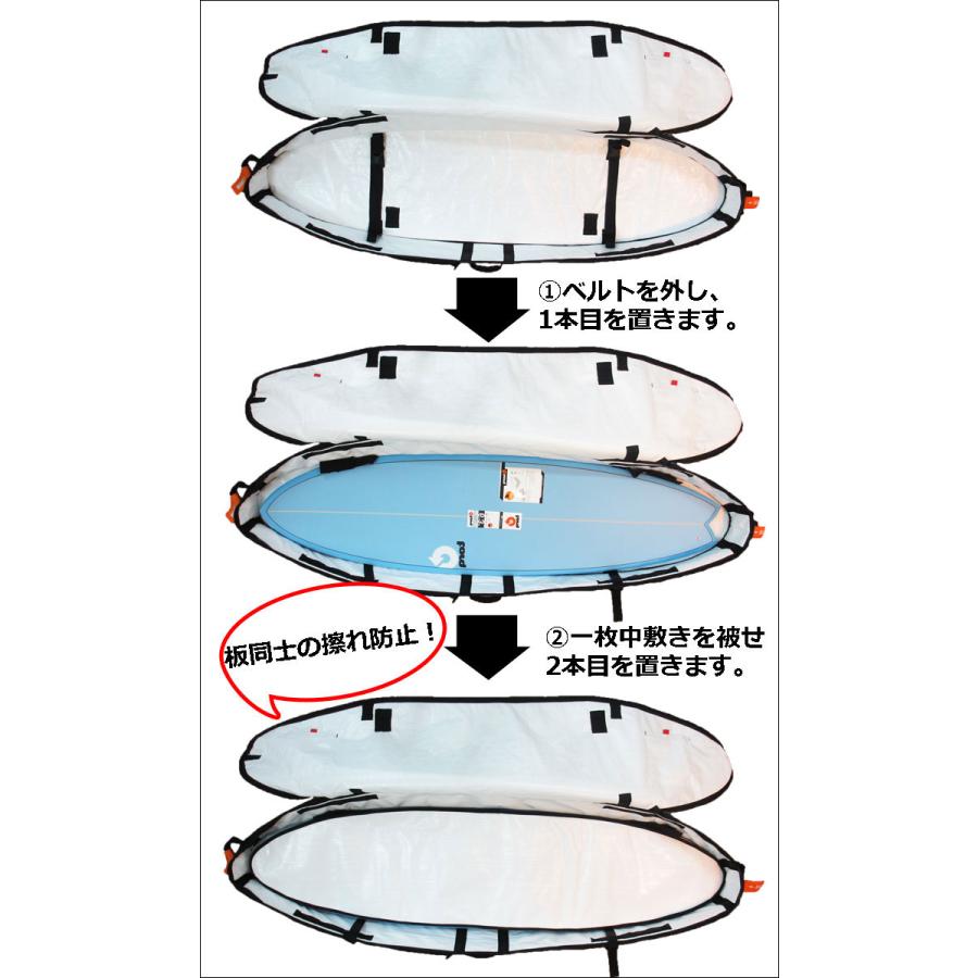 サーフボードケース ショートボードケース DESTINATION ハードケース サーフボード ディスティネーション EX AIR TRAVEL COFFIN 6'6 トラベルケース｜follows｜08