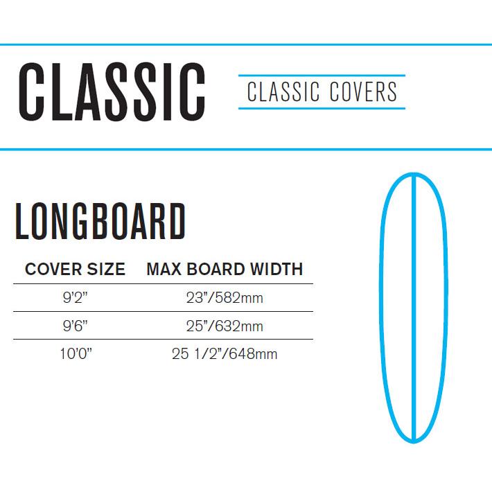 サーフボードケース FCS エフシーエス CLASSIC Long Board [9'6] クラシック ロングボード用 ハードケース サーフィン 超軽量 日常用 1本用｜follows｜03