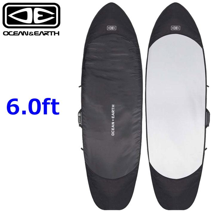 オーシャンアンドアース COR-X FISH/SHORT TRAVEL COVER 6.0ft 2BOARD コアエックス OCEAN＆EARTH ハードケース サーフボードケース