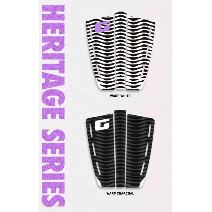 2023 GORILLA GRIP ゴリラグリップ デッキパッド WARP 3ピース サーフトラクション サーフィン デッキパッチ デッキ