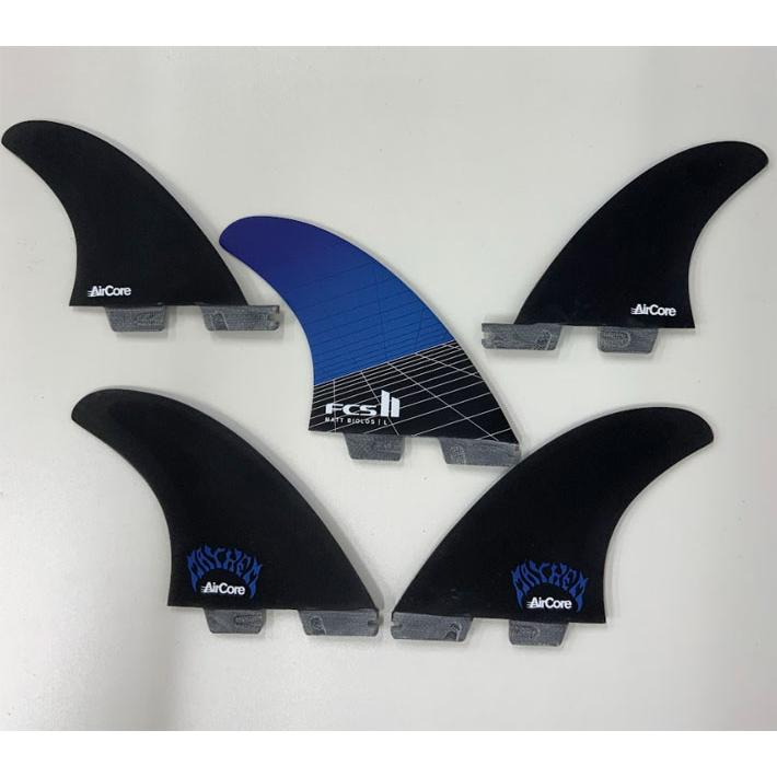 FCS FCS2 FIN Matt Biolos' MB Performance Core carbon AIR CORE TRI
