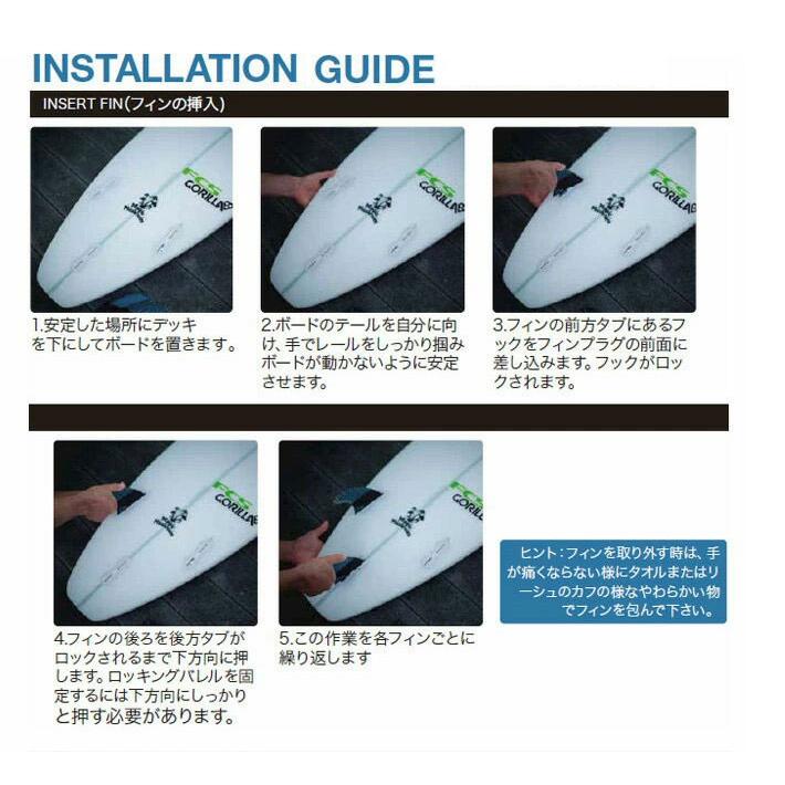 FCS FCS2 FIN エフシーエス2 フィン MID SIDE BYTE PG 3.6 ミッド