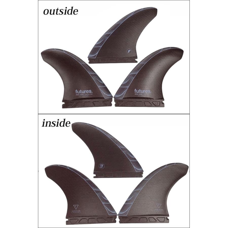 ショートボード用フィン FUTURES FIN フューチャーフィン VAPOR CORE JJF SCIMITAR LARGE トライフィン 3枚セット サーフィン フィン futures.（フューチャー） ショートボード用フィン FUTURES FIN