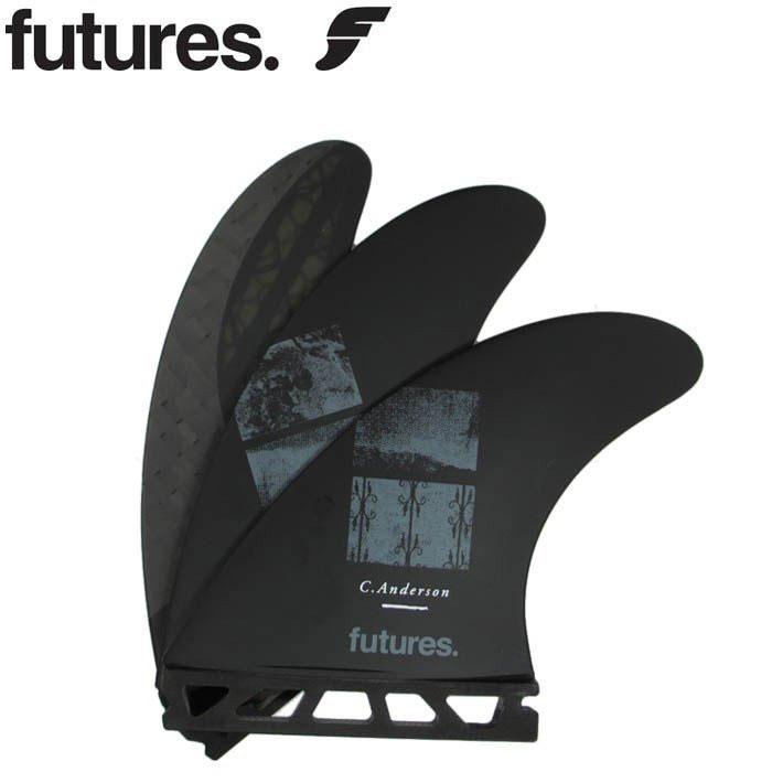 FUTURE FINS【フューチャーフィン】正規販売店[ポイント10倍中] futures フィン フューチャーフィン BLACK STIX 3.0 V2 FC ANDERSON クレイグ・アンダーソン ショートボード用 トライフィン