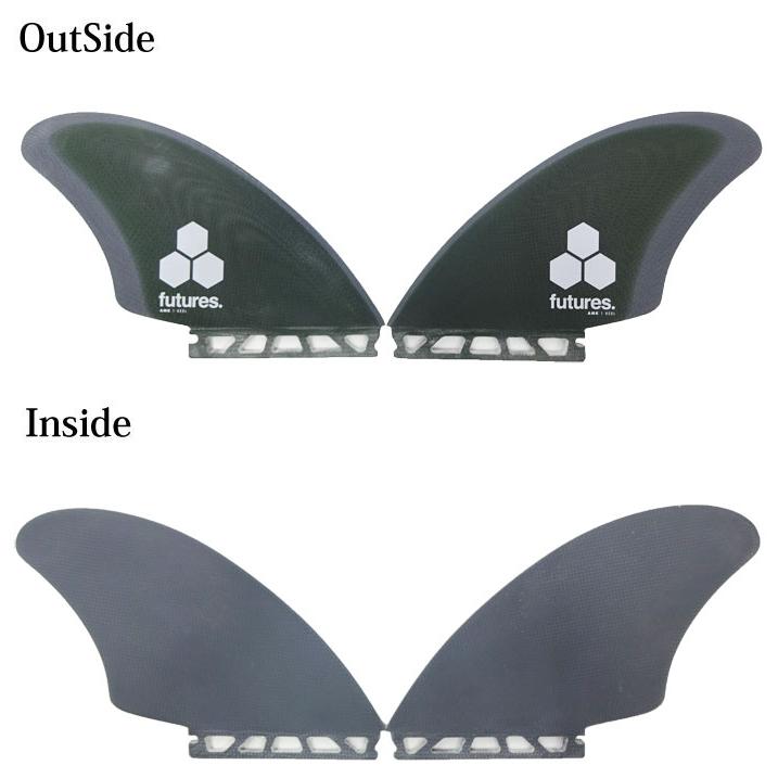 futures.（フューチャー） future フィン ツインフィン フィン AMK