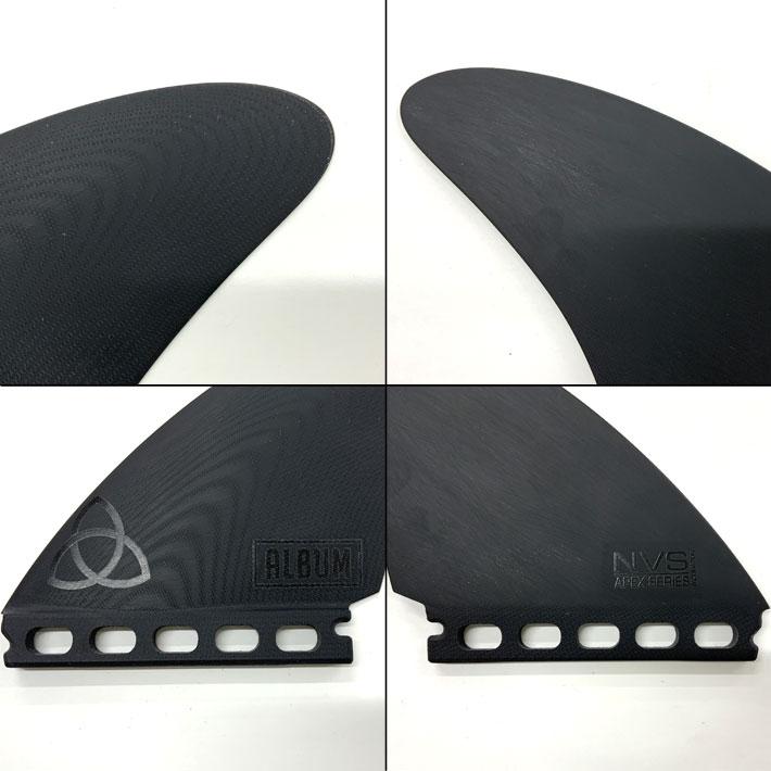 クアッドフィン ショートボード用フィン NVS Fin サーフ フィン ALBUM