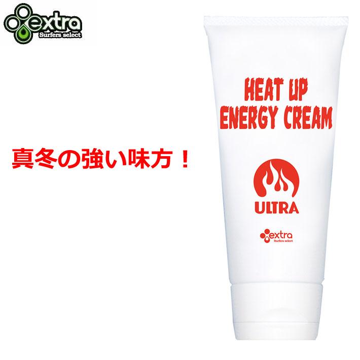 ヒートアップ エナジークリーム EXTRA エクストラ Heat up energy Cream ホットクリーム 150g 防寒 ホットジェル 温感 クリーム サーフィン スノーボード | ブランド登録なし