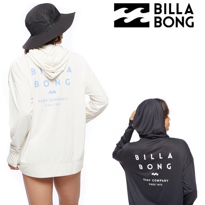 激安直営店 22 Billabong 013 852 ラッシュガード レディース Big Clean Logo Zip Up Loose Hooded Rashguard 長袖 ビラボン パーカー 海 海水浴 メール便発送商品 Kogler At