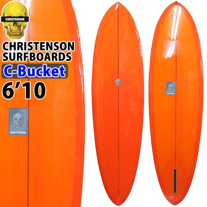 クリステンソン サーフボード christenson surfboards C-Bucket ６’１０ シングルフィン [Orange Tint]  ツヤあり [営業所止め送料無料] :su-sb-christenson-074:follows - 通販 - Yahoo!ショッピング