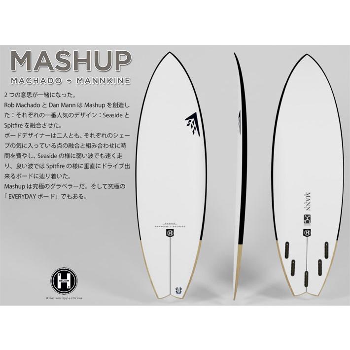 メーカー注文 FIREWIRE SURFBOARDS ファイヤーワイヤー サーフボード MASHUP マッシュアップ HELIUM Rob Machado ロブ・マチャド 営業所止め送料無料｜follows｜02