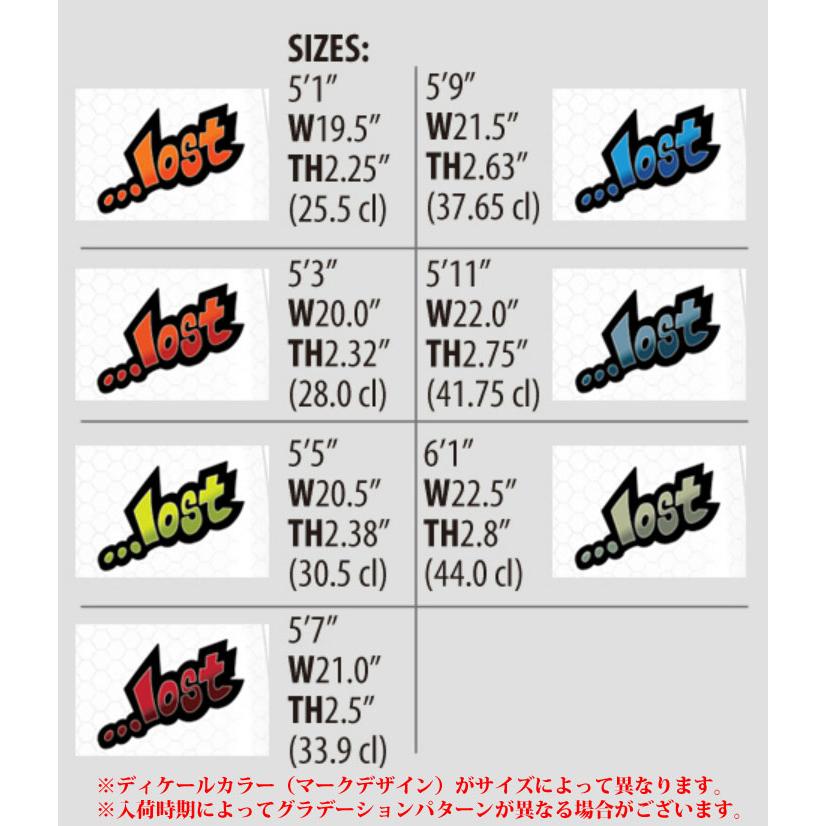 LIB TECH（リブテック） PUDDLE JUMPER パドルジャンパー LOST ロスト