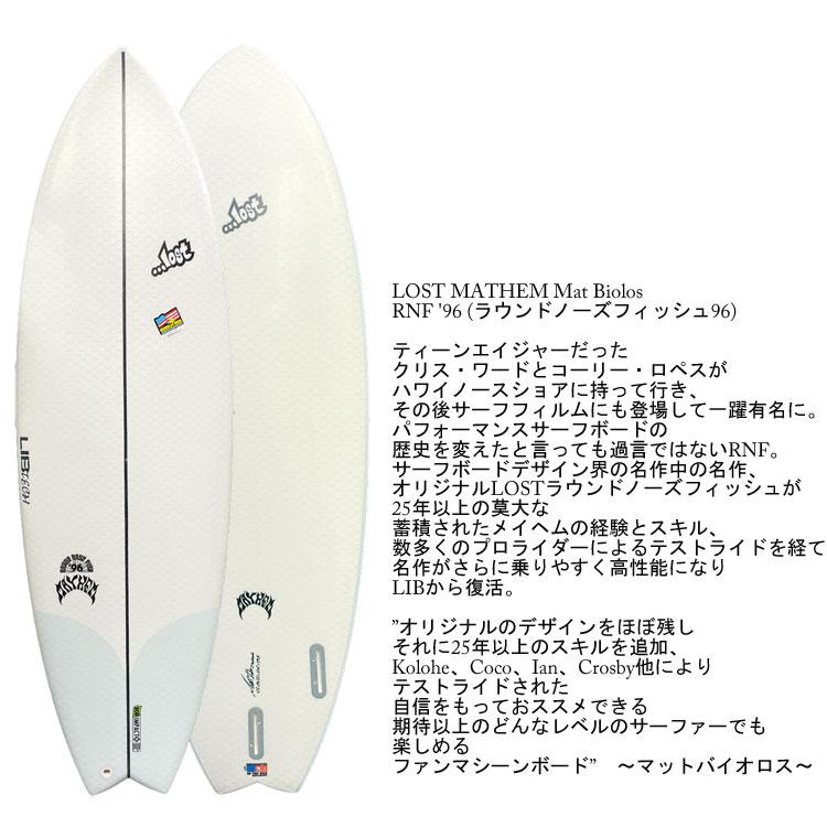 LIB TECH（リブテック） サーフボード RNF 96 ラウンドノーズ