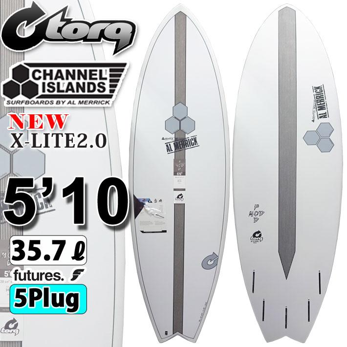 torq surfboard トルク サーフボード X-LITE PODMOD 5'10 [White