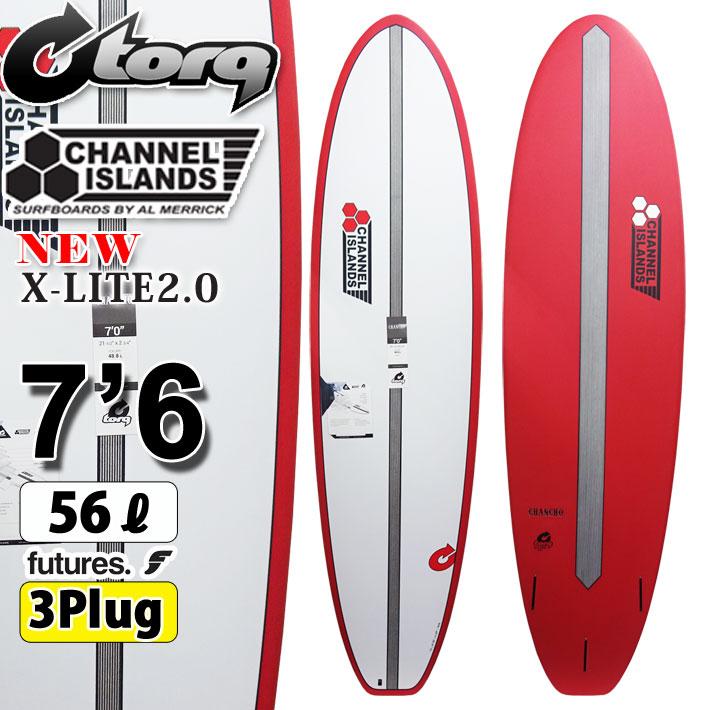 2022 torq surfboard トルク サーフボード XLITE CHANCHO 7'6 Red Pinline チャンチョ AL