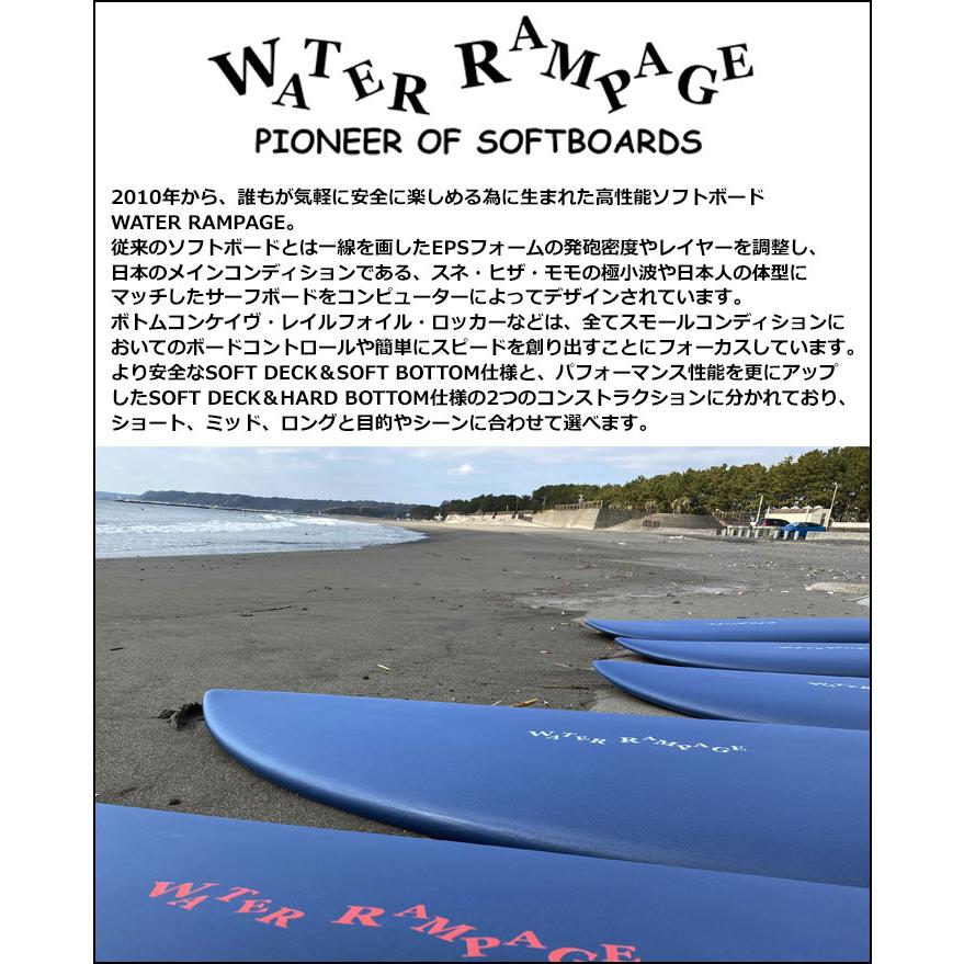2026 WATER RAMPAGE ソフトボード ウォーターランページ SWAMIS 5'8