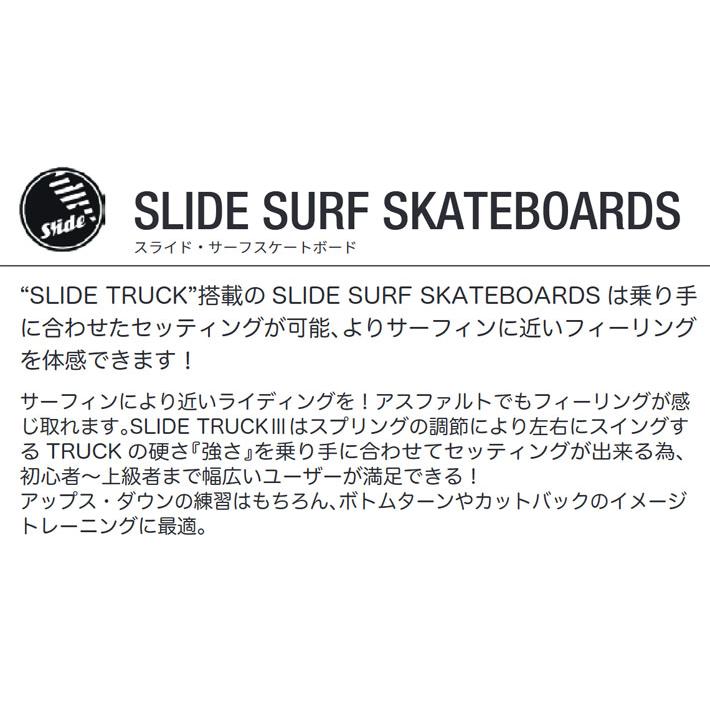 SLIDE サーフスケート スライド FISH TUNA 32inch サーフスケート