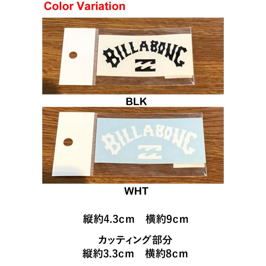 BILLABONG（ビラボン） ステッカー シール カッティングステッカー