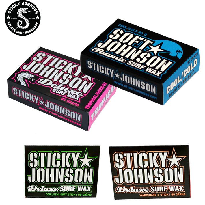 STICKY JOHNSON スティッキージョンソン DELUXE デラックス サーフィン ワックス suwaxjohnson002