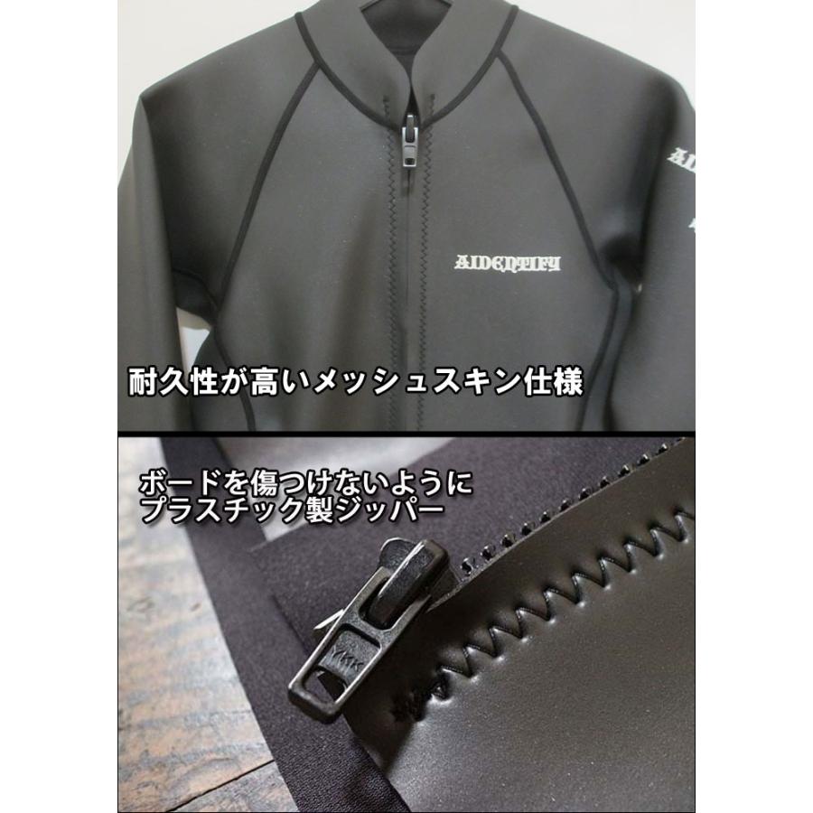 2026 AIDENTIFY アイデンティファイ 1mm Mesh Skin Front Zip Jackets