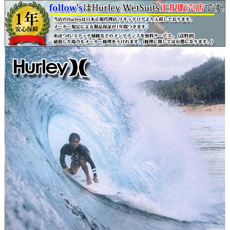 2023 Hurley ハーレー ウェットスーツ GZLSSS23 ロングスプリング サーフスーツ レディース SURF SUITS BACK ZIP バックジップ サーフィン｜follows｜08