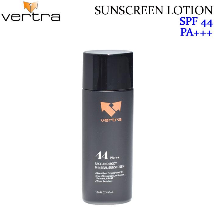 VERTRA バートラ SUNSCREEN LOTION WHITE SPF44 PA+++ 日焼け止めローション 日焼け止め 顔 ボディ用