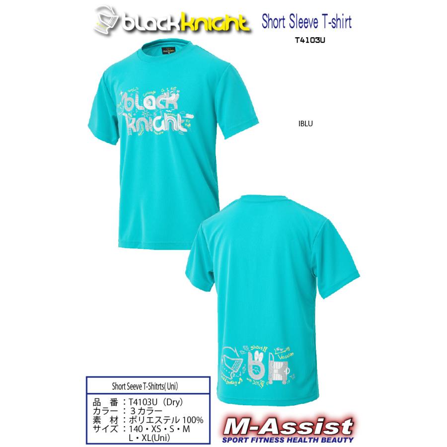 blackknight T4103U ドライ 半袖Tシャツ 新作 半T SHORT SLEEVE シャツ