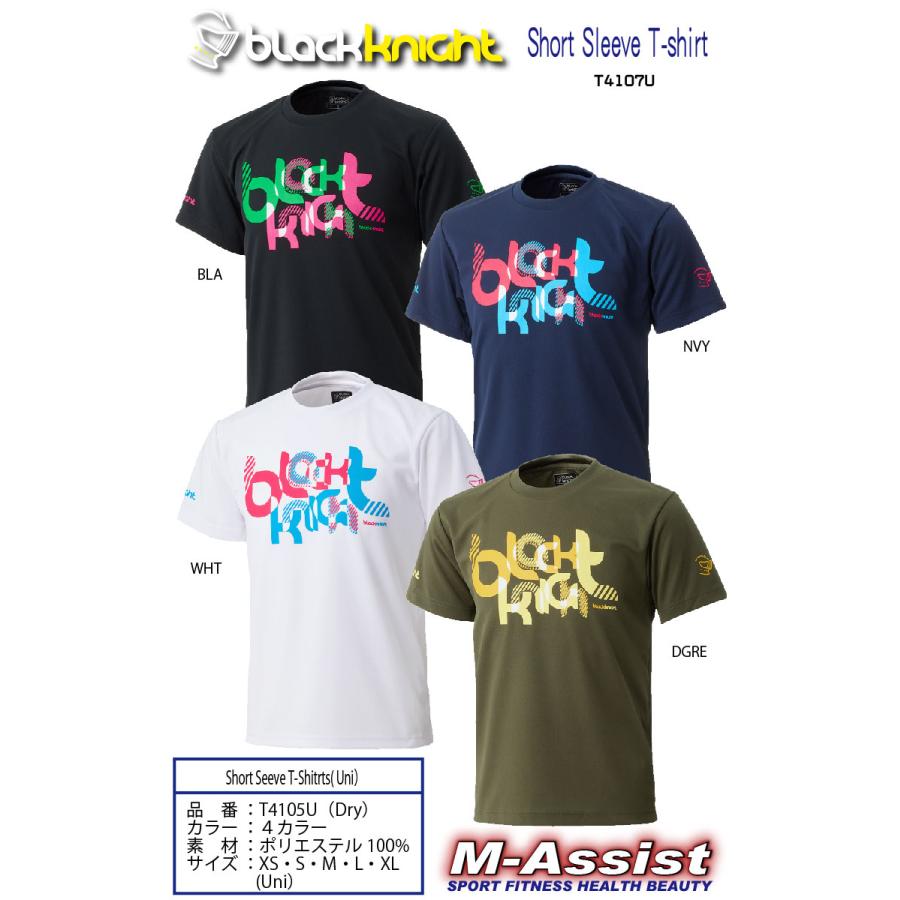 blackknight T4107U ドライ 半袖Tシャツ 新作 半T SHORT SLEEVE シャツ