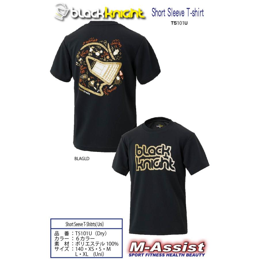 blackknight T5101U ドライ 半袖Tシャツ 新作 半T SHORT SLEEVE シャツ