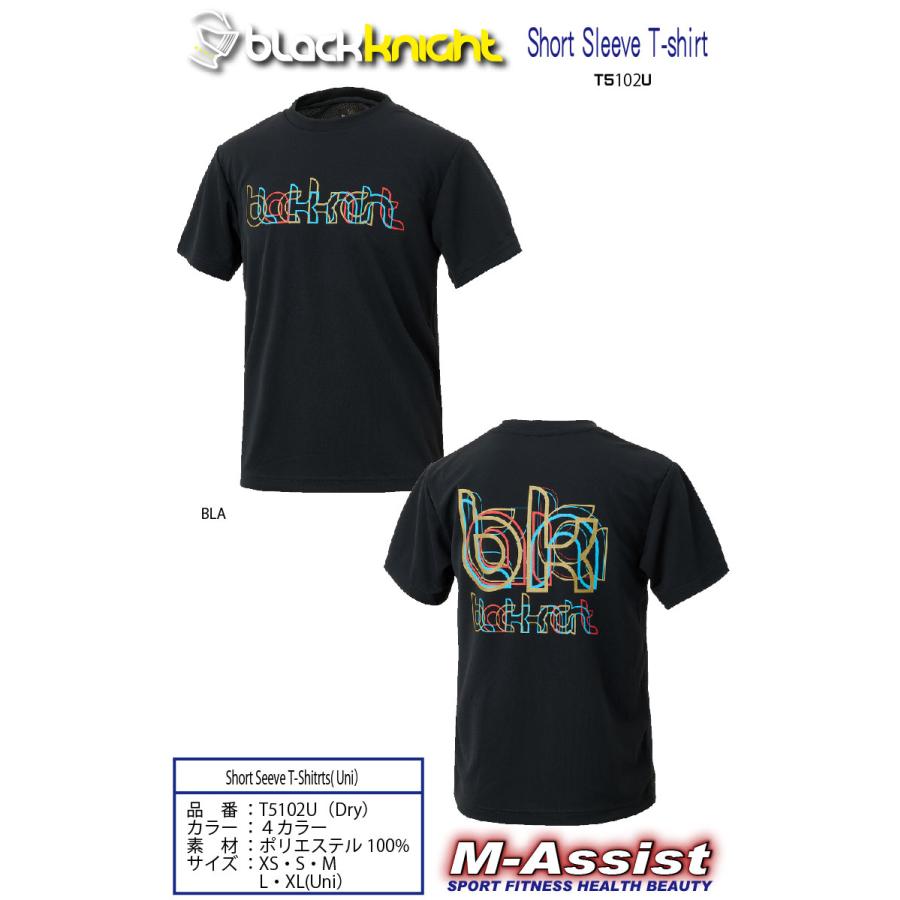 blackknight T5102U ドライ 半袖Tシャツ 新作 半T SHORT SLEEVE シャツ