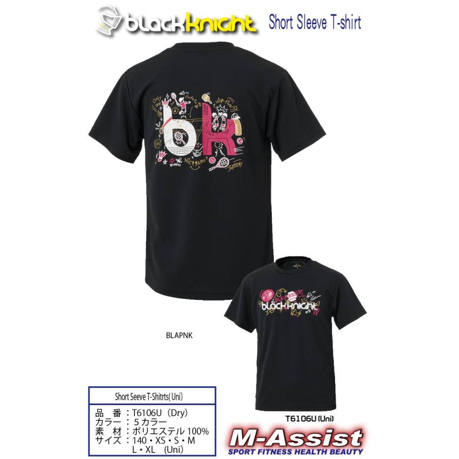 blackknight T6106U ドライ 半袖Tシャツ 新作 半T SHORT SLEEVE シャツ