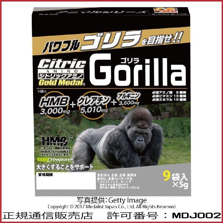 【P13倍】 シトリックアミノ 5439 アニマル ゴリラ GORILLA HMB 腹筋 シックスパック ３ケ組 エムアシスト｜followwind｜02