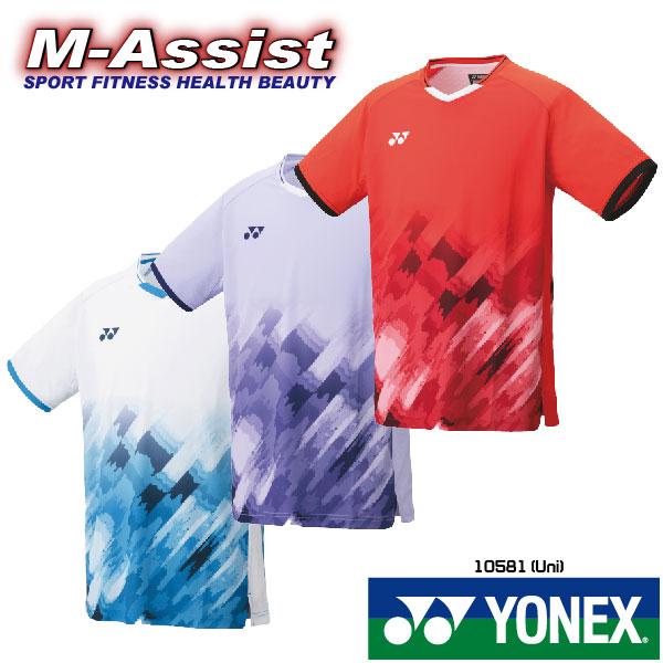 ヨネックス　YONEXバドミントン中国代表レプリカゲームウェア上下セット新品M YONEX（ヨネックス） YONEX 10581 ゲームシャツ 中国代表 CHINA