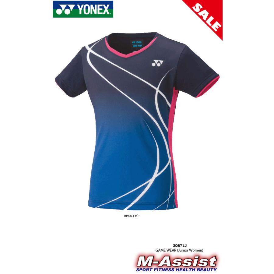 YONEX（ヨネックス） 超特価 YONEX 20671J Women ゲームシャツ GAME