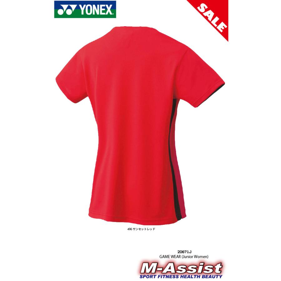 YONEX（ヨネックス） 超特価 YONEX 20671J Women ゲームシャツ GAME