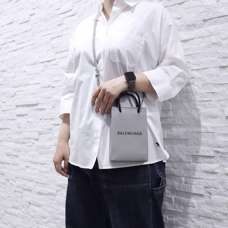 BALENCIAGA バレンシアガ バッグ SHOPPING PHONE HOLDER フォン BALENCIAGA バレンシアガ バッグ SHOPPING PHONE HOLDER フォン